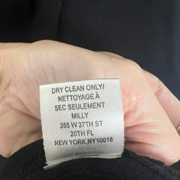 Milly Infusion Black Off The Shoulder Bodycon Chic Classic Sheath Dress - Picture 9 of 12